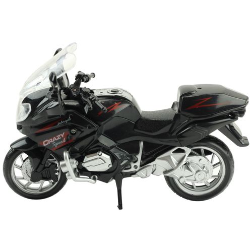 Moto Roda Livre com Luz e Som - Moto Passeio - Mega City - 1:20 - BBR Toys
