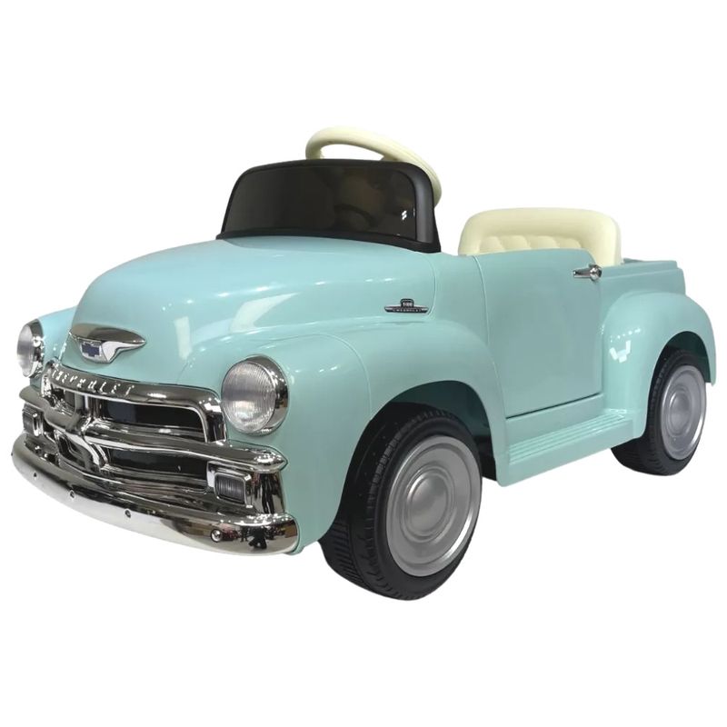 BAN2685---Carro-Eletrico-Infantil-com-Controle-Remoto---Chevy---Menta---12V---Bandeirante-2