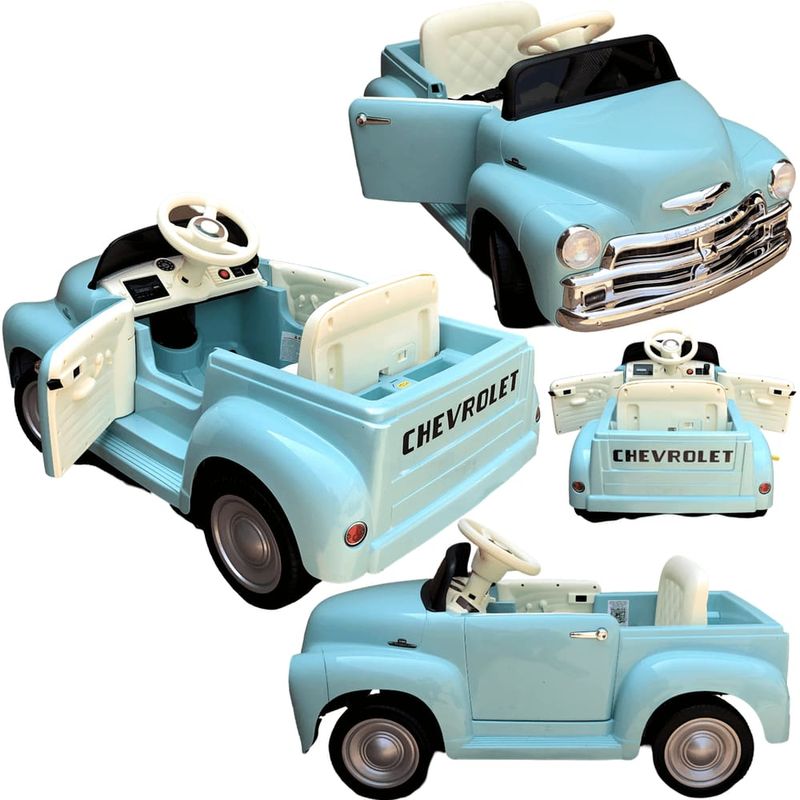 BAN2685---Carro-Eletrico-Infantil-com-Controle-Remoto---Chevy---Menta---12V---Bandeirante-3