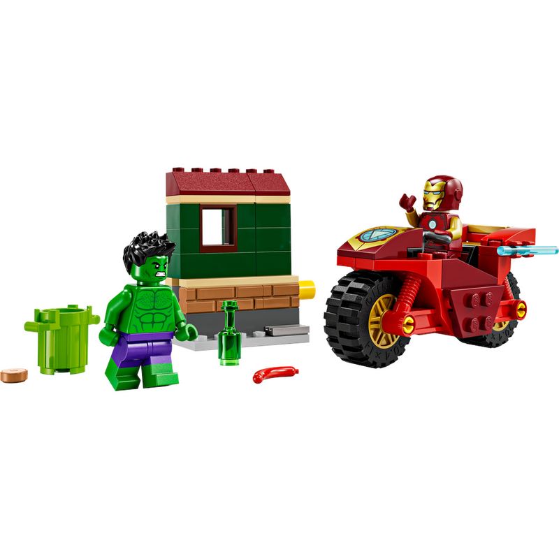 LEG76287---LEGO-Marvel---Homem-de-Ferro-com-Bicicleta-e-o-Hulk---68-Pecas---76287-2