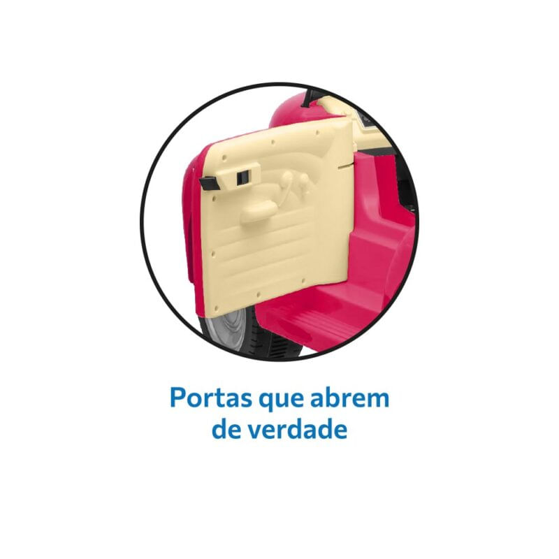 BAN2687---Carro-Eletrico-Infantil-com-Controle-Remoto---Chevy---Rosa---12V---Bandeirante-5