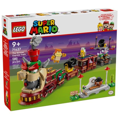 LEGO Super Mario - Trem expresso do Bowser - 1392 Peças - 71437