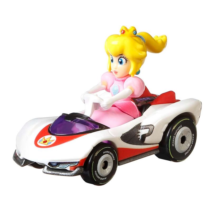 MATGBG25-GJH58---Carrinho-Hot-Wheels---Princess-Peach---P-Wing---Mario-Kart---164---Mattel-2