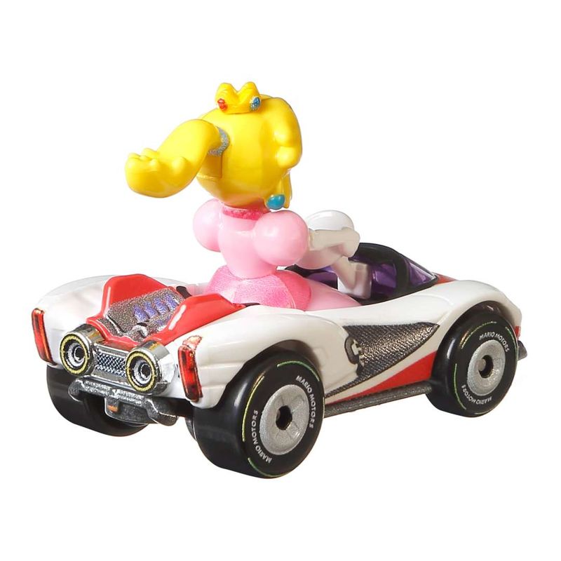 MATGBG25-GJH58---Carrinho-Hot-Wheels---Princess-Peach---P-Wing---Mario-Kart---164---Mattel-4