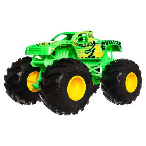 Carrinho Hot Wheels - Gunkster - Monster Trucks - 20 cm - 1:24 - Mattel