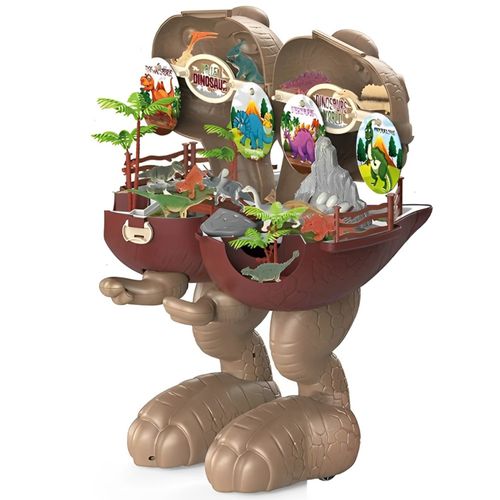 Dinossauro com Playset - Dino World - 47 cm - ST Import