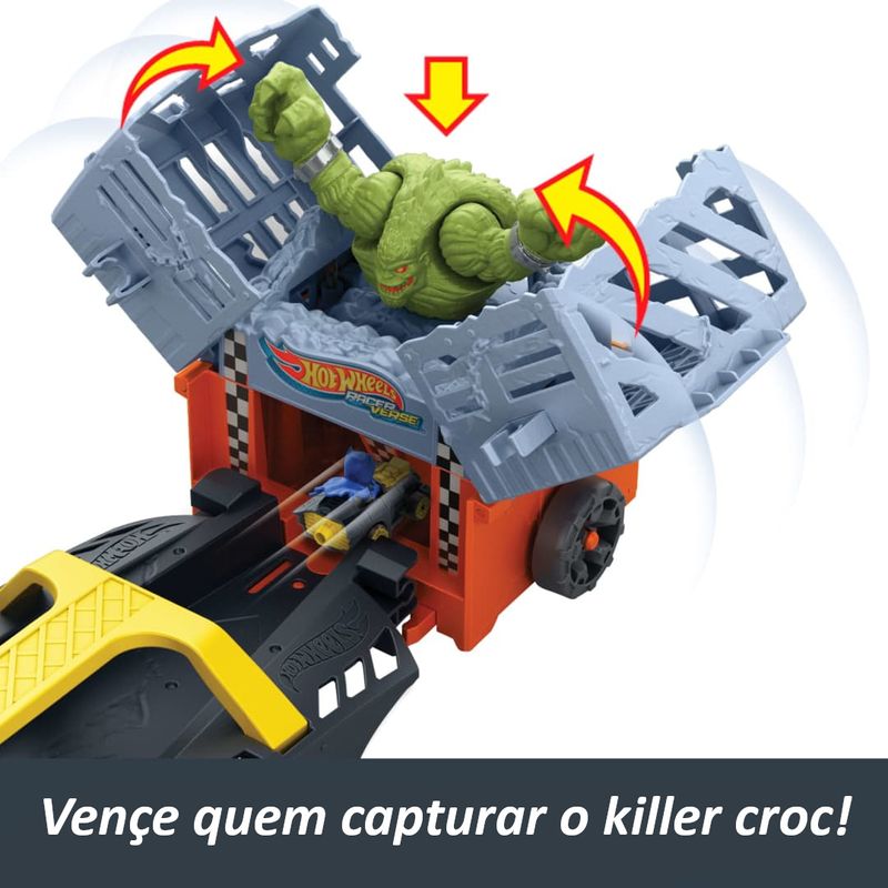 MATHXN21---Porta-Carrinhos-com-Lancador-Hot-Wheels---Capture-o-Killer-Croc---Batman---Race-Verse---Mattel-4