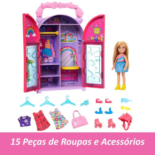 Playset Barbie - Armário da Chelsea - Mattel