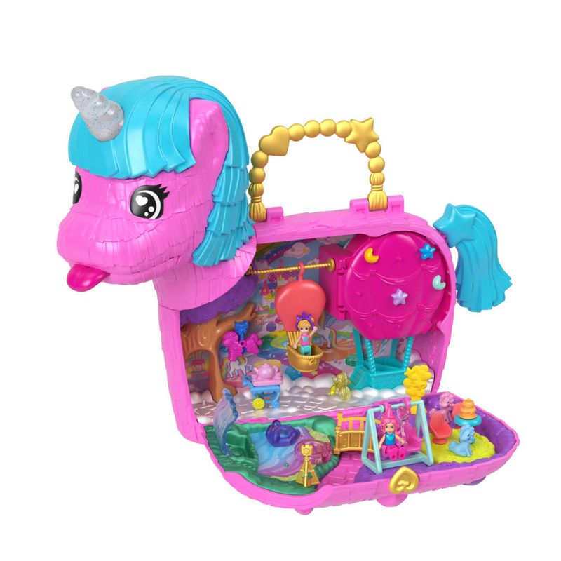 MATHYD96---Playset-Polly-Pocket---Unicornio-Partyland---35-anos---Mattel-2