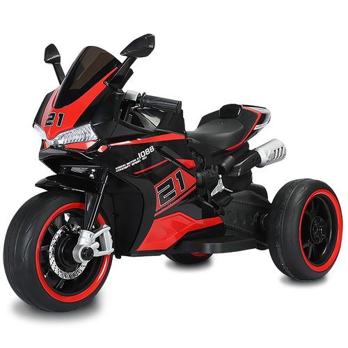 Moto Elétrica Infantil - Speed GT - Preta - 12V - Bandeirante