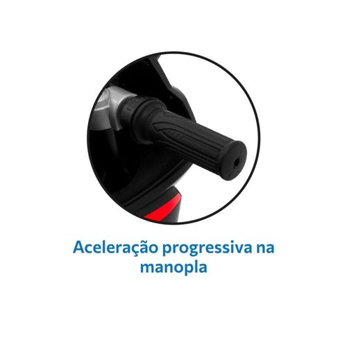 Moto Elétrica Infantil - Speed GT - Preta - 12V - Bandeirante