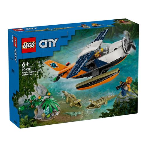 LEGO City - Avião aquático explorador da selva - 177 Peças - 60425
