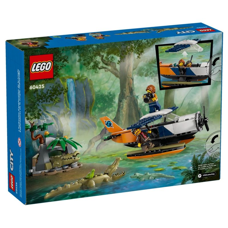 LEG60425---LEGO-City---Aviao-aquatico-explorador-da-selva---177-Pecas---60425-6