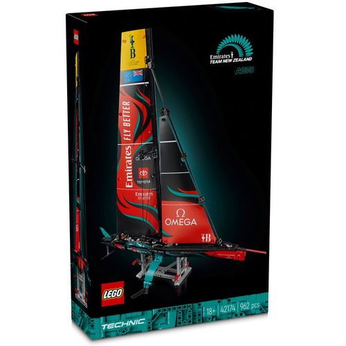 LEGO Technic - Veleiro AC75 da Emirates Team New Zealand - 962 Peças - 42174