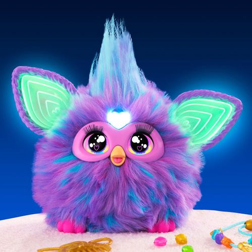Brinquedo Interativo - Furby - Roxo - Luz e Som - 15 cm - Hasbro