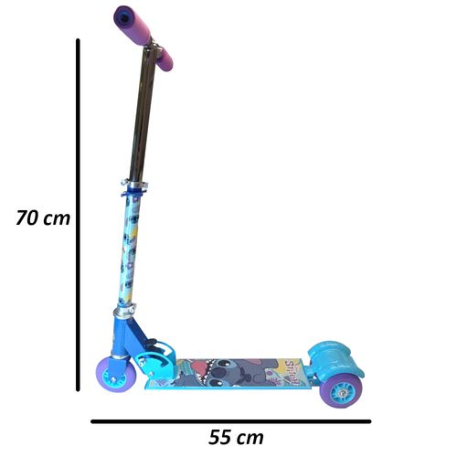Patinete Infantil 3 Rodas - Stitch - Disney - ST Import