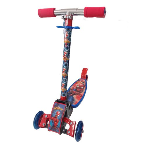 Patinete Infantil 4 Rodas - Spider-Man - Marvel - ST Import