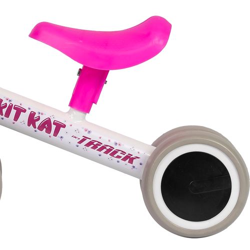 Bicicleta Infantil de Equilíbrio - Kit Kat - Branca - Aro 6 - Track Bikes