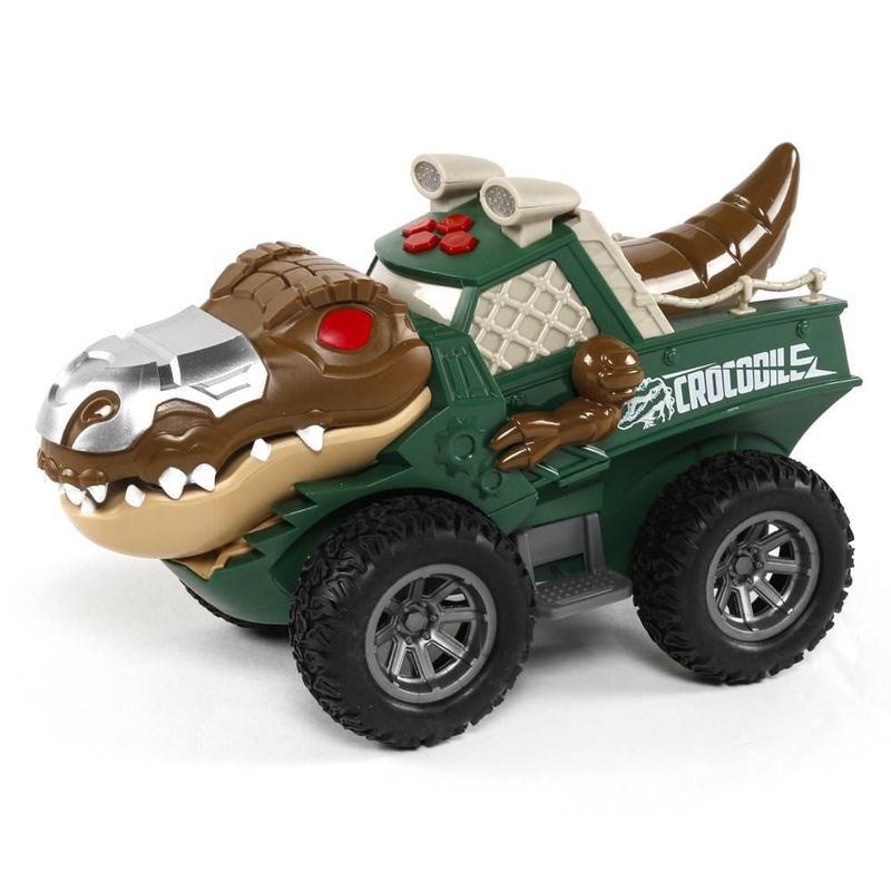 ORISL50052---Carrinho-Interativo-com-Luz-e-Som---Crocodile---Wild-Truck---20-cm---ST-Import-1