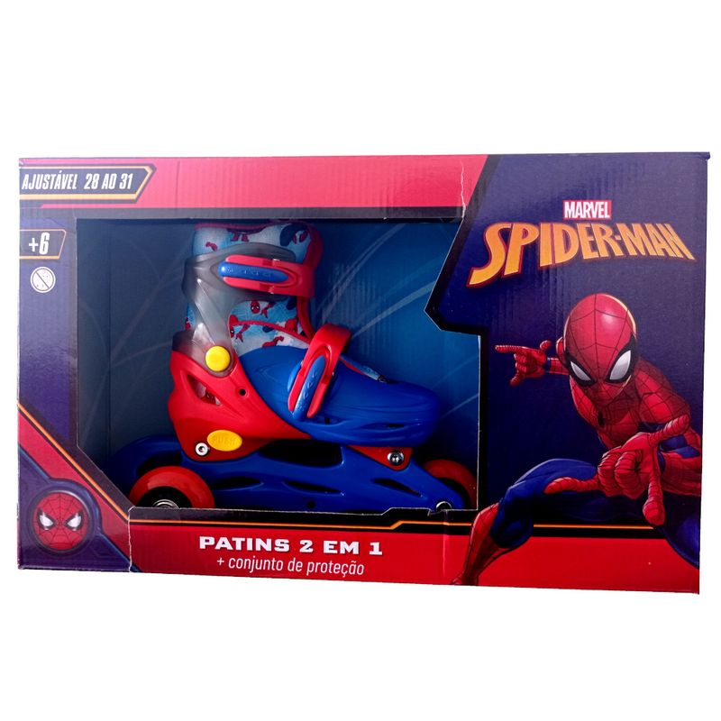 STISL438---Patins-2-em-1-com-Kit-de-Seguranca---Spider-Man---Marvel---28-ao-31---ST-Import-2
