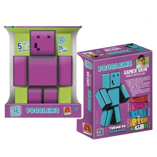 Boneco Streamer - Melzinha - Gamer Skin - 25 cm - Algazarra