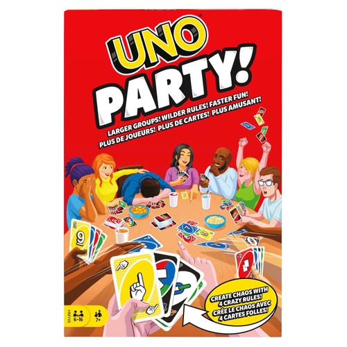 Jogo de Cartas - Uno Party - Mattel