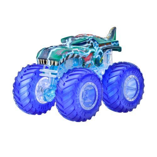 Carrinho Hot Wheels - Mega Wrex - Monster Trucks - Power Smashers - 09 cm - 1:64 - Mattel