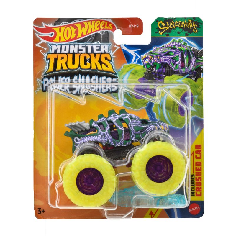 MATHYJ19-HYJ27---Carrinho-Hot-Wheels---Skelesaurus---Monster-Trucks---Power-Smashers-2