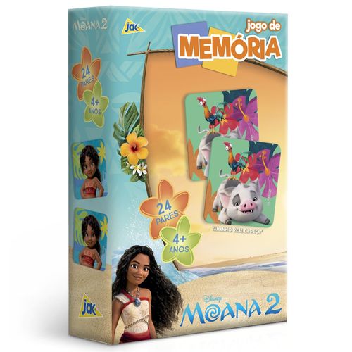 Jogo da Memória - Moana 2 - Disney - Toyster