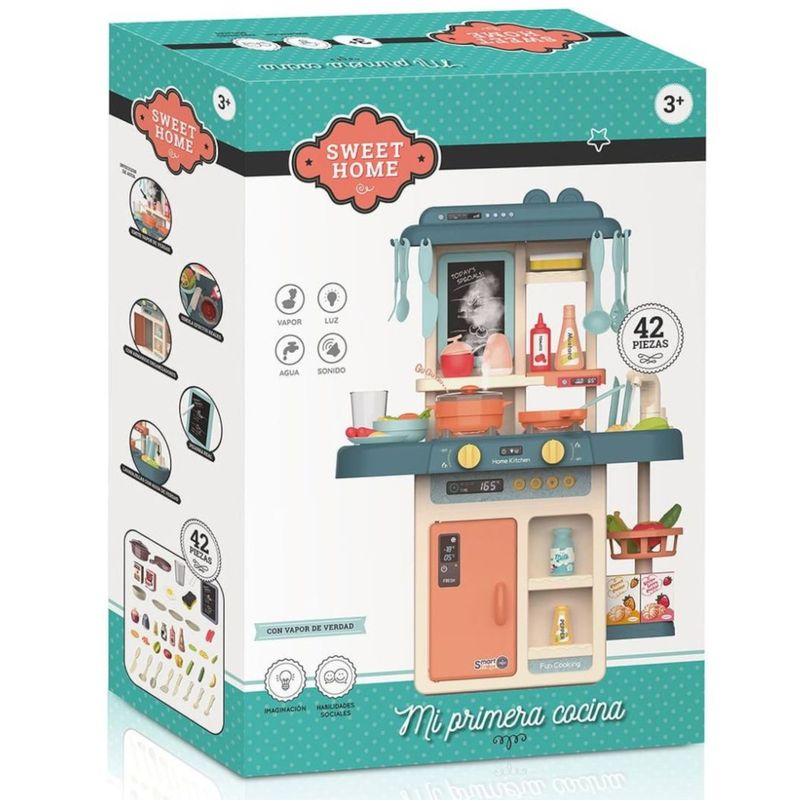 ORISL50042---Cozinha-Infantil-com-Luz-e-Som---Minha-Primeira-Cozinha---Sweet-Home---42-Pecas---ST-Import-2