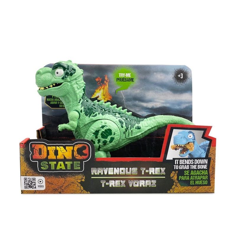 ORISL50013---Dinossauro-com-Luz-e-Som---T-Rex-Voraz---Verde---Dino-State---24-cm---ST-Import-2