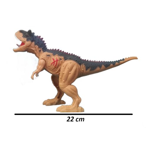 Dinossauro com Luz e Som - Carnotauro - Dino State - 22 cm - ST Import