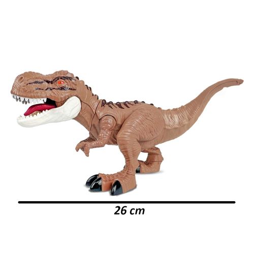 Dinossauro Articulado com Som - Tiranossauro Rex - Dino State - 26 cm - ST Import