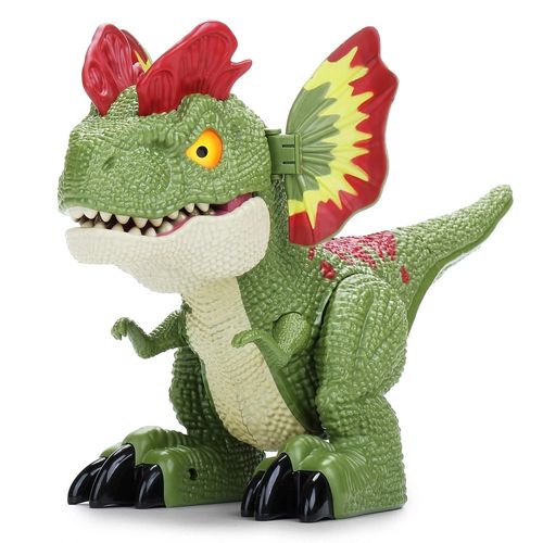 Dinossauro Lança Água com Luz e Som - Dilofossauro - Dino State - 27 cm - ST Import