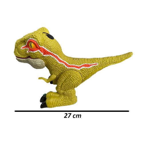 Dinossauro Lança Água com Luz e Som - Alossauro - Dino State - 27 cm - ST Import
