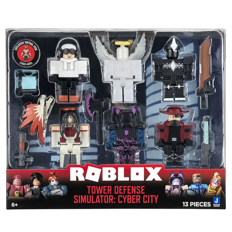 SUN2224---Conjunto-com-6-Mini-Figuras-Roblox---Cyber-City---Tower-Defense-Simulator---7-cm---Sunny-1