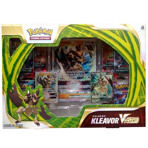 Jogo de Cartas Pokémon - Coleção Kleavor V-Astro - Copag