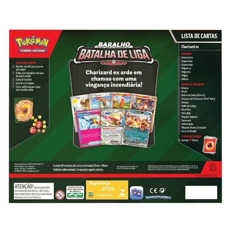 COP34712 - Jogo de Cartas Pokémon - Charizard Ex - Batalha de Liga - Copag 3.jpg