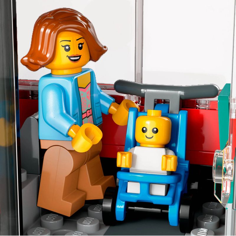 LEG60407 - LEGO City - Onibus turistico vermelho de dois andares - 384 Pecas - 60407 6.jpg