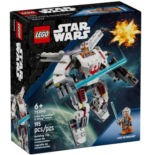 LEGO Star Wars - Robô Luke Skywalker X-Wing - 195 Peças - 75390