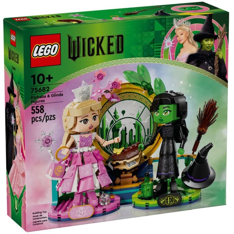 LEG75682 - LEGO Wicked - Figuras de Elphaba e Glinda - 558 Pecas - 75682 1.jpg