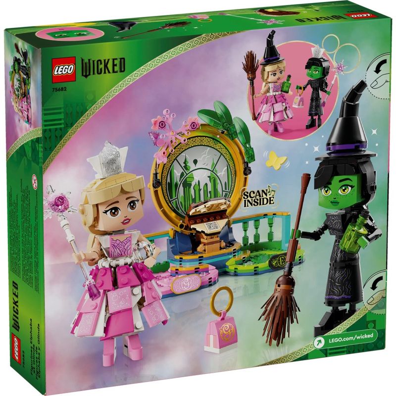 LEG75682 - LEGO Wicked - Figuras de Elphaba e Glinda - 558 Pecas - 75682 6.jpg