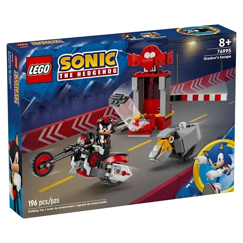 LEG76995 - LEGO Sonic the Hedgehog - Fuga do Shadow - 196 Pecas - 76995 1.jpg