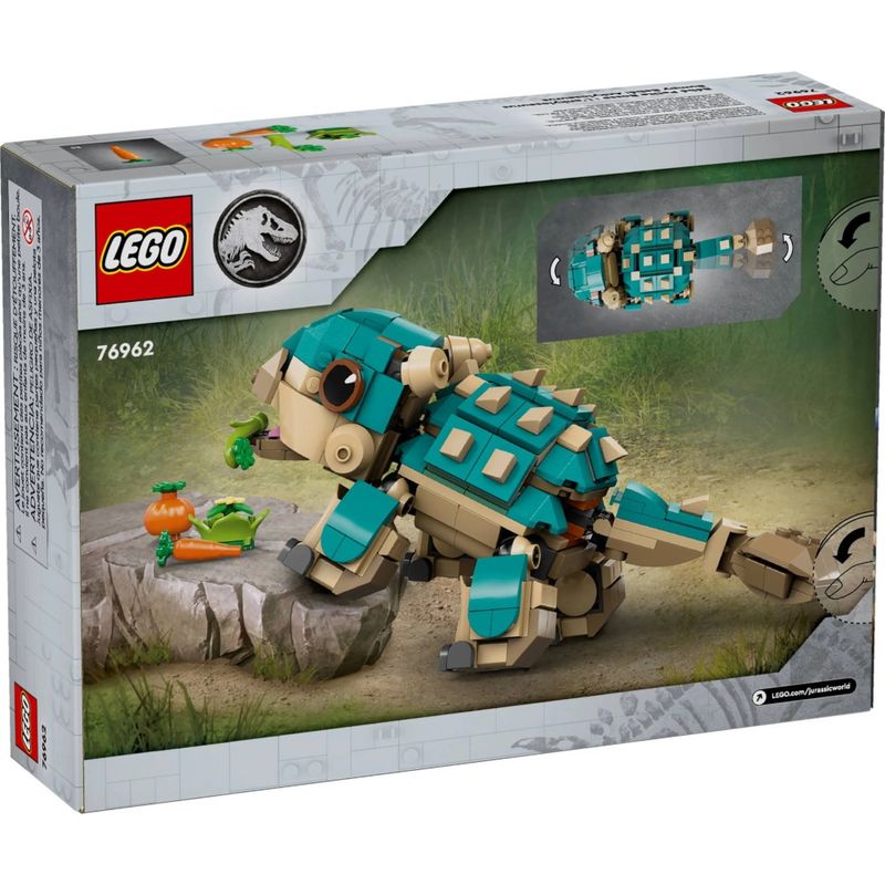 LEG76962 - LEGO Jurassic World - Bebe Bumpy Anquilossauro - 358 Pecas - 76962 6.jpg