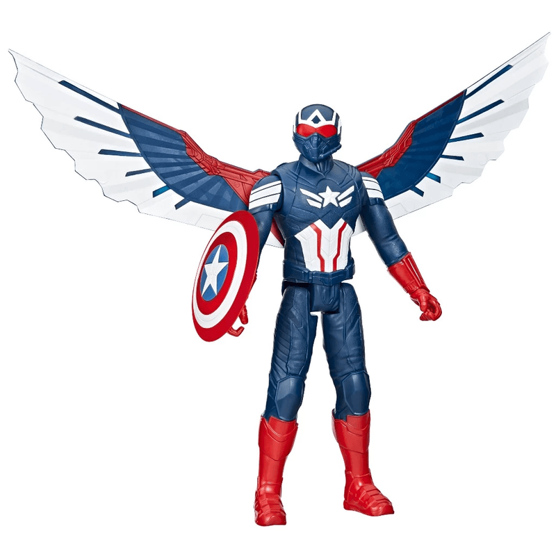 Figura Capitao America 30 Cm Com Asas e Escudo F9301 Marvel Hasbro-frente.jpg