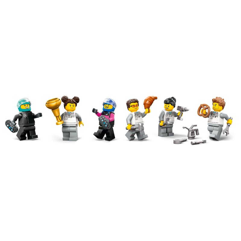 LEG60444 - LEGO City - Garagem F1 e carros Mercedes-AMG e Alpine - 678 Pecas - 60444 6.jpg