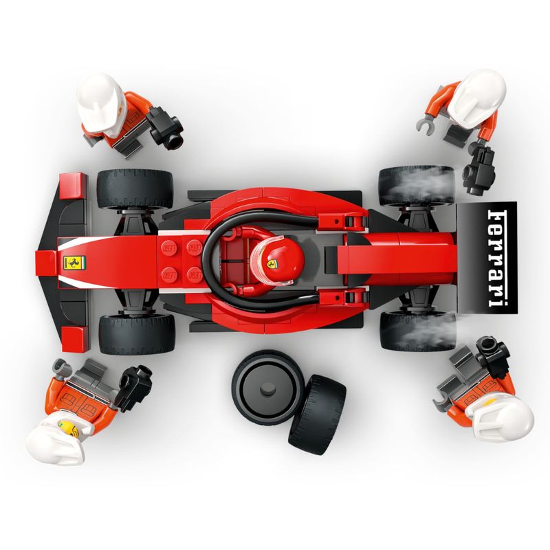 LEG60443 - LEGO City - Pit Stop e equipe da F1 com carro Ferrari - 322 Pecas - 60443 5.jpg