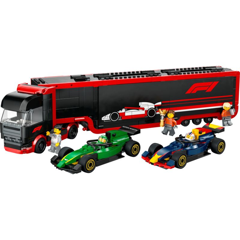 LEG60445 - LEGO City - Caminhao F1 com carros RB20 e AMR24 - 1086 Pecas - 60445 2.jpg