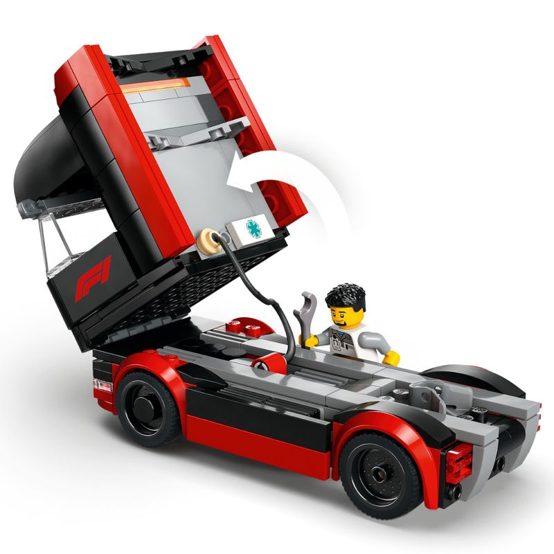 LEG60445 - LEGO City - Caminhao F1 com carros RB20 e AMR24 - 1086 Pecas - 60445 4.jpg