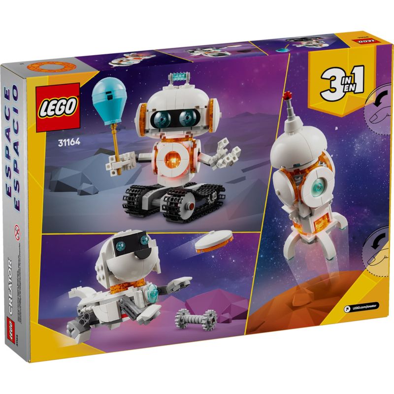 LEG31164 - LEGO Creator 3 em 1 - Robo espacial - 281 Pecas - 31164 8.jpg